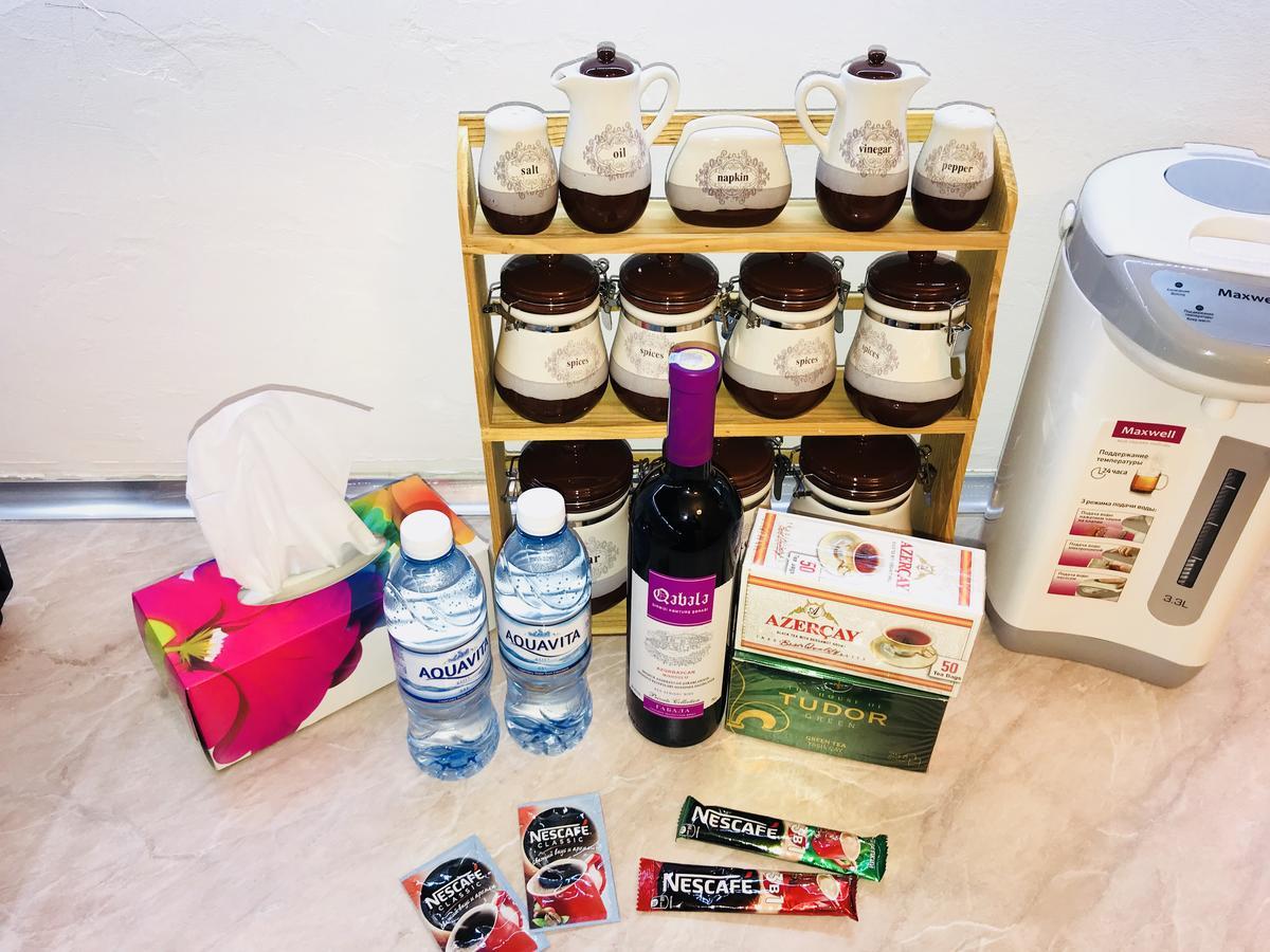 Check-In Apartment Near Fountain Square Vidadi Str Баку Екстериор снимка