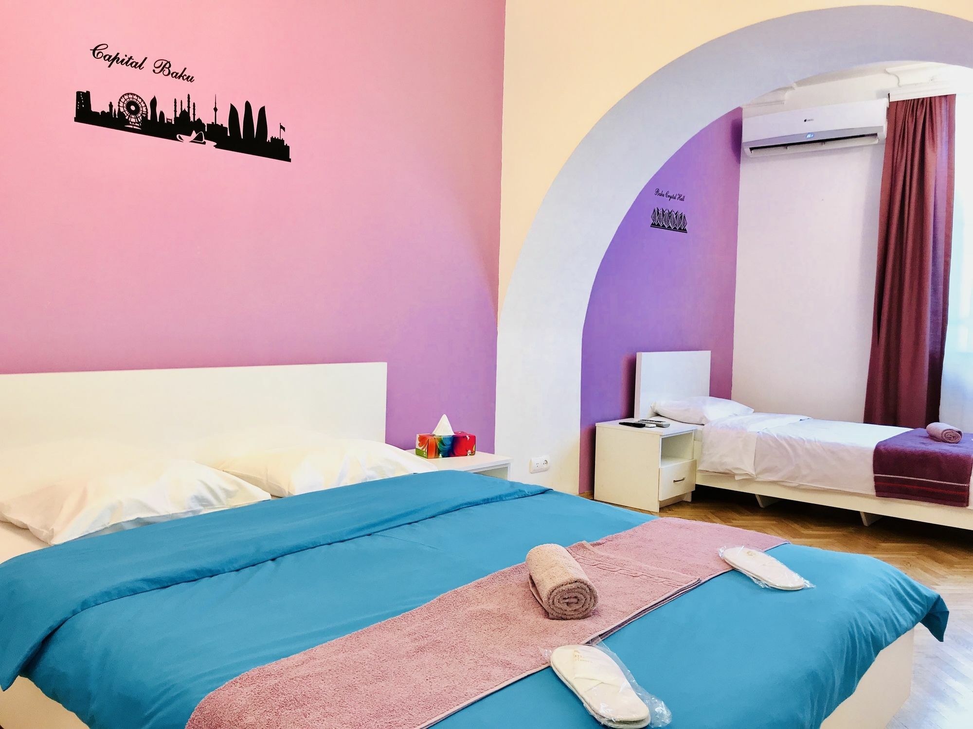 Check-In Apartment Near Fountain Square Vidadi Str Баку Екстериор снимка