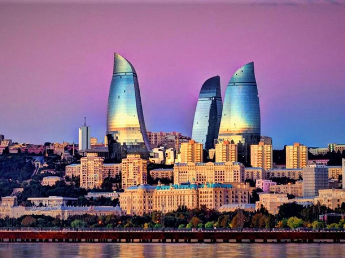Check-In Apartment Near Fountain Square Vidadi Str Баку Екстериор снимка